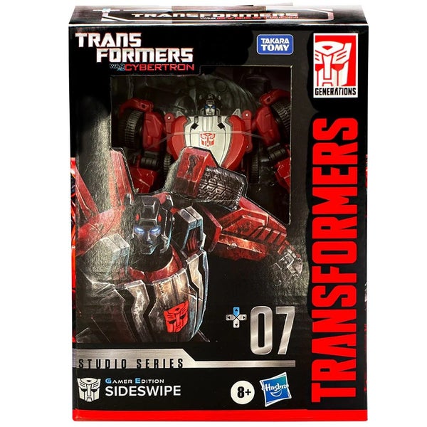 Transformers Deluxe Studio Series Gamer Edition #07 - Sideswipe Carousel 1