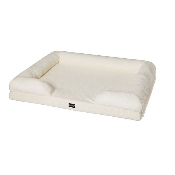 PaWz Memory Foam Pet Sofa Bed Cushion Dog Cat Mattress Washable Removable Carousel 1