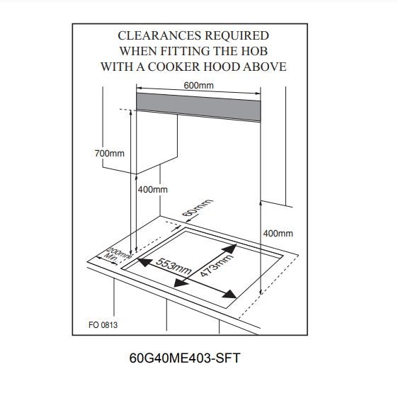 Midea 60cm Gas Cooktop Stainless Steel 60G40ME403-SFT Carousel 2