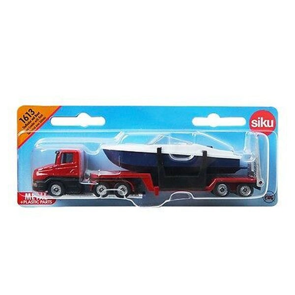 Siku Low Loader With Boat Die Cast Carousel 3