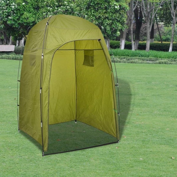 vidaXL Portable Camping Handwash Stand with Tent 20 L Carousel 2