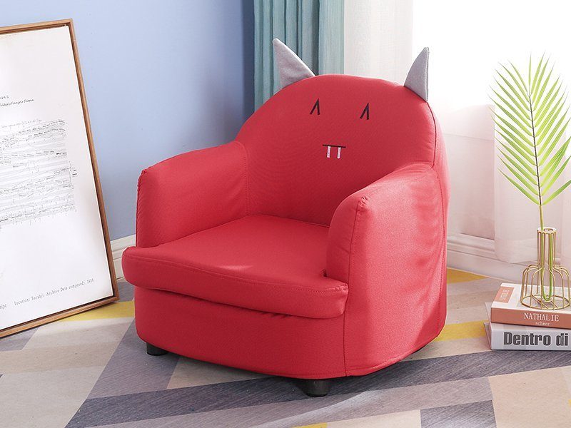 Kids Sofa - Red Carousel 2