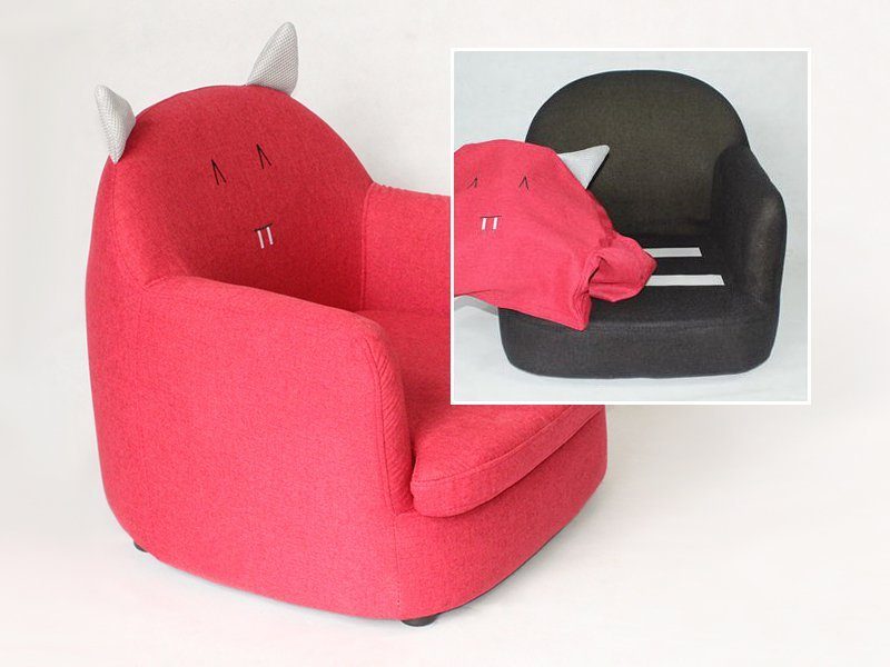 Kids Sofa - Red Carousel 1