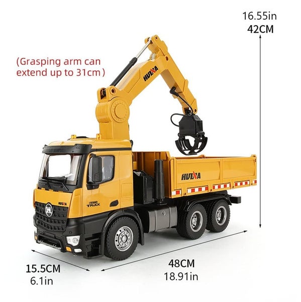 High-Quality RC Engineering Truck 1:14 Scale, 26 Channels, Realistic Fun Carousel 7