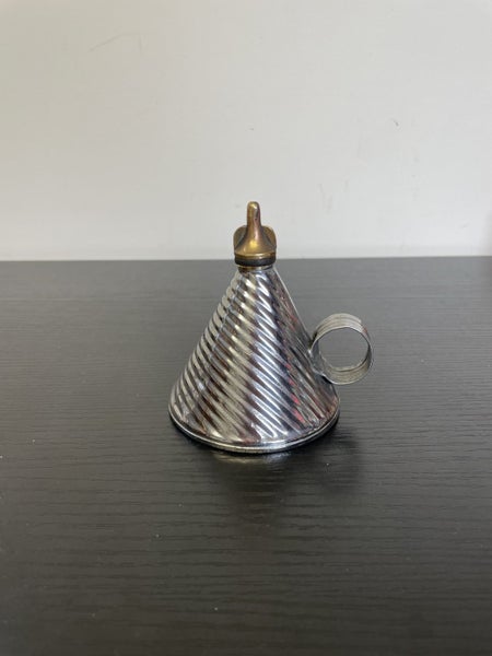 Vintage KAYES Walnut Whip Oil Can Carousel 1