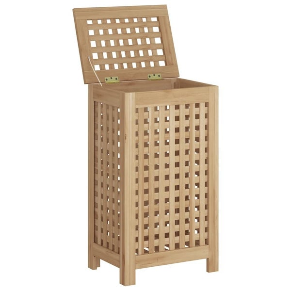 vidaXL Wash Bin 35x25x60 cm Solid Wood Teak Carousel 2
