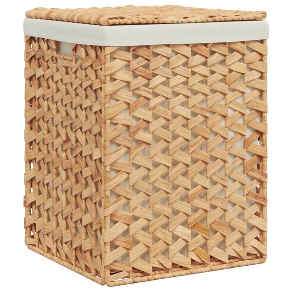 vidaXL Laundry Baskets 2 pcs Water Hyacinth Carousel 9