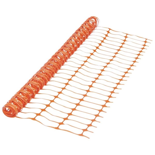 vidaXL Garden Fence 30 m Orange Carousel 2