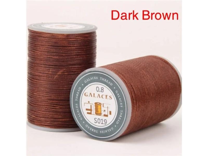 0.8mm 90m Waxed Thread Repair Cord For DIY Handmade Crafts Carousel 1