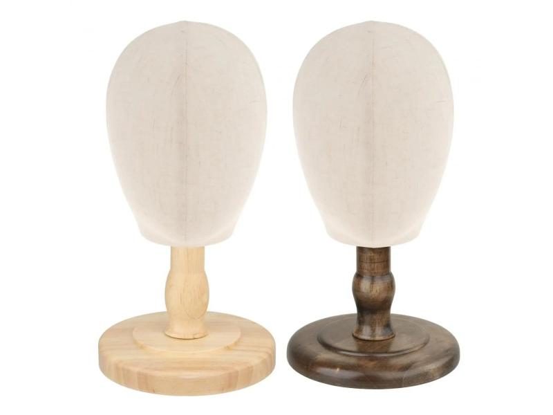 Mannequin Head Children Professional Wig Stand Holder Hats Glasses Headband Carousel 2