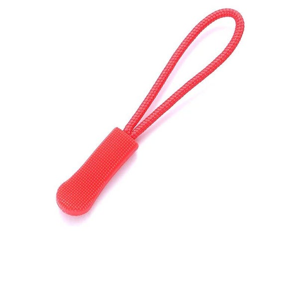 New 5-100pcs Zipper Pull Puller End Fit Rope Tag Replacement Clip Broken Buckle Carousel 1