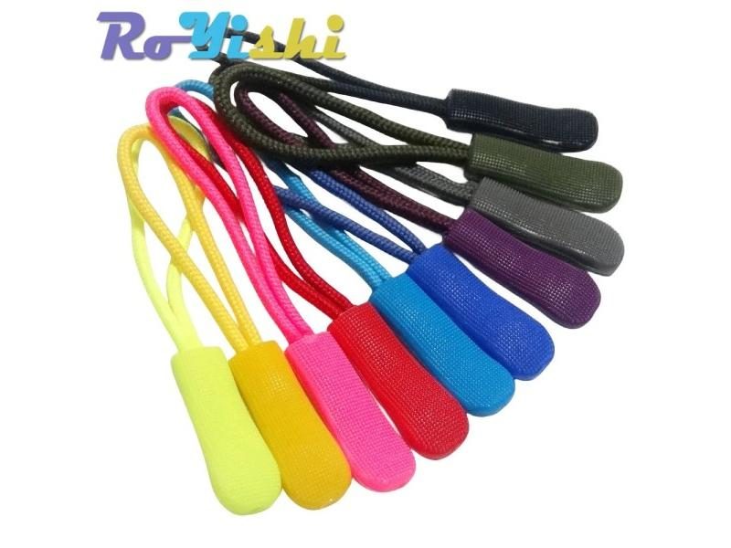 10 Pcs/Pack Mix Color Cord Zipper Pull Puller End Strap For Apparel Travel Bag Carousel 1