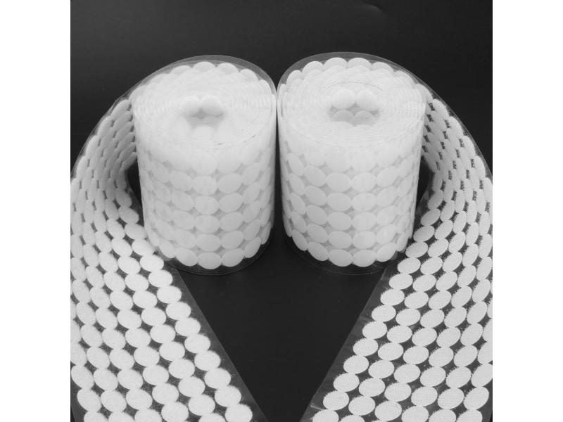 1000 Pairs Self Adhesive Fastener Tape Dots 10/15/20mm Disc Adhesive Strong Carousel 2