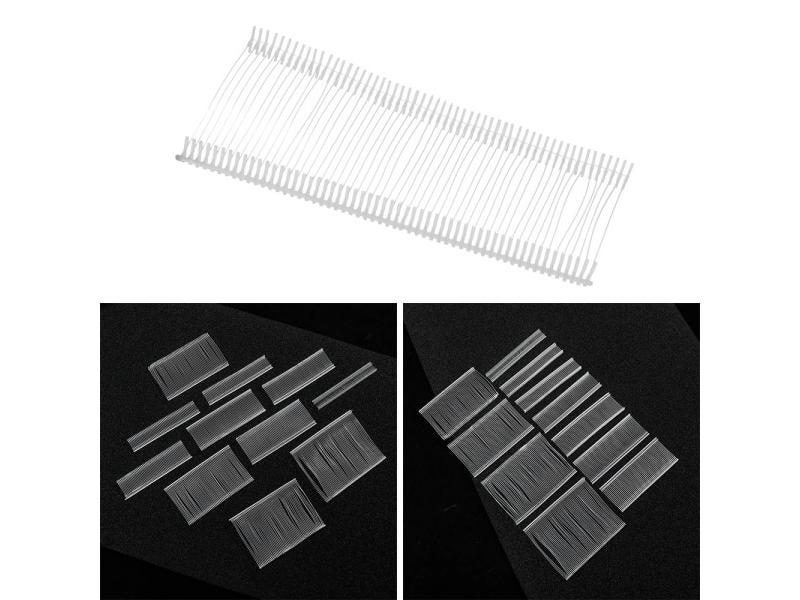 Plastic Hangtag Clothing Label Multi Size Thick Glue Tag Fasteners Carousel 2