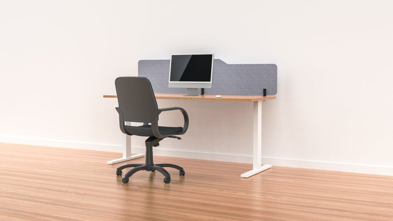 Acoustic Desk Screen Milford 400mm x 1200mm x 12mm Privacy Screen, Choice of ... Carousel 3