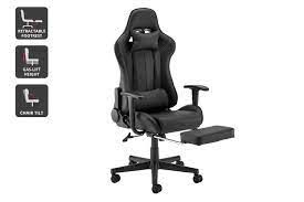 Ergolux Kevlar Gaming Chair (Black) Carousel 1