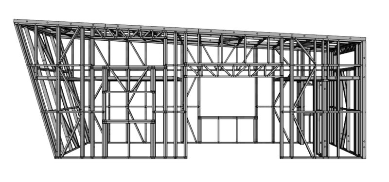 Tiny House Steel Frame Kitset - 2.95m x 8.0m *SPECIAL FREE DELIVERY OFFER!* Carousel 9