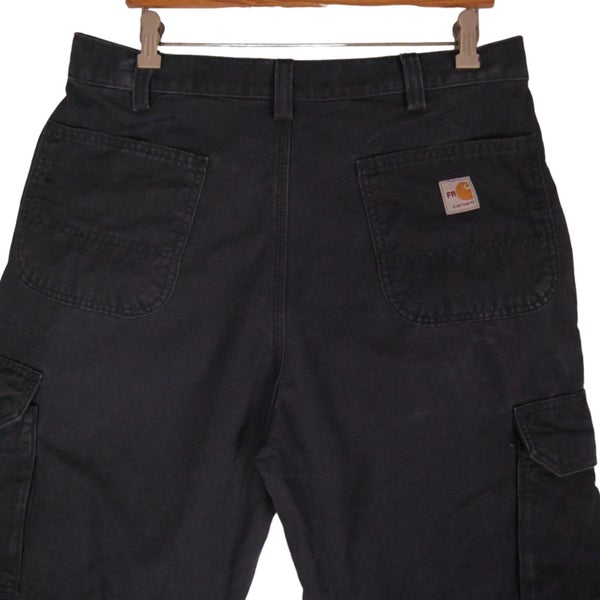 Carhartt Navy Blue Relaxed Fit Cargo Pants 36 x 32 Carousel 2
