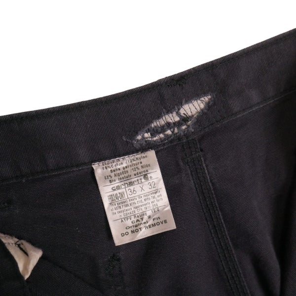 Carhartt Navy Blue Relaxed Fit Cargo Pants 36 x 32 Carousel 6