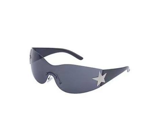 Sunglasses, Black, With Case Carousel 1