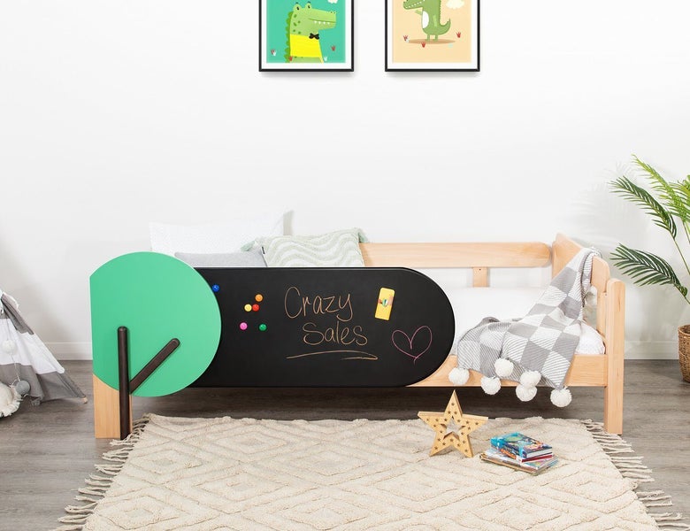 King Single Bed - Kids Bed Tree Design Carousel 1