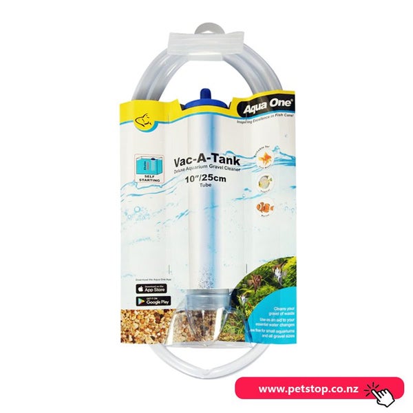 Aqua One Vac-A-Tank Gravel Cleaner 10inch/25cm Carousel 1