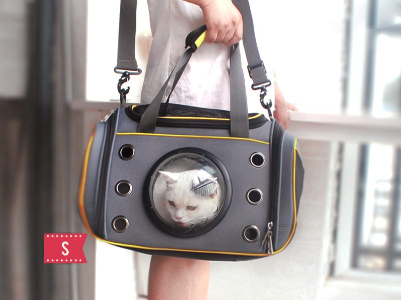 Cat Kitten Pet Travel Carrier Bag - Small Carousel 1