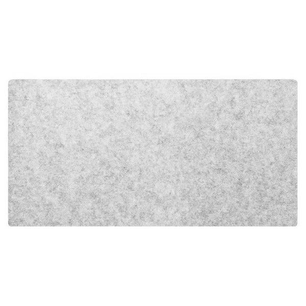 Complete Desk Mouse Pad Large Felt Desk Mat 47''x19'' (Light Grey) Carousel 1