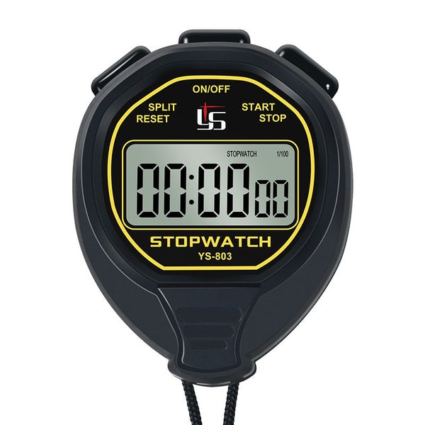 Waterproof Digital Stopwatch Timer Large Display Simple Alarm Silent Carousel 1