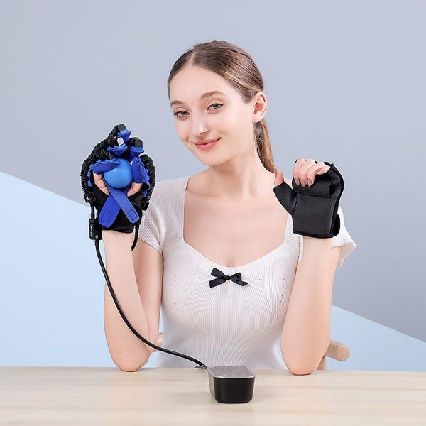 Rehabilitation Robot Glove Right Hand Device Recovery Finger Trainer(L) Carousel 1