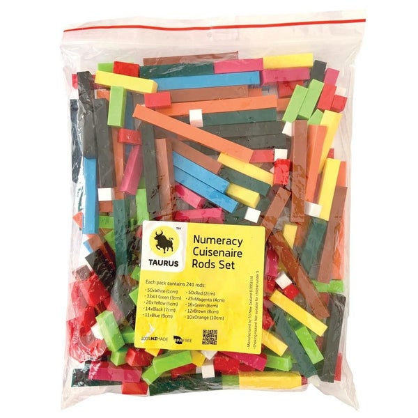 Taurus Numeracy Cuisenaire Rods Set of 241 Carousel 1