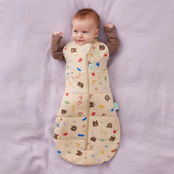 ergopouch ergoCocoon Swaddle Bag (2.5tog) - Party Carousel 2