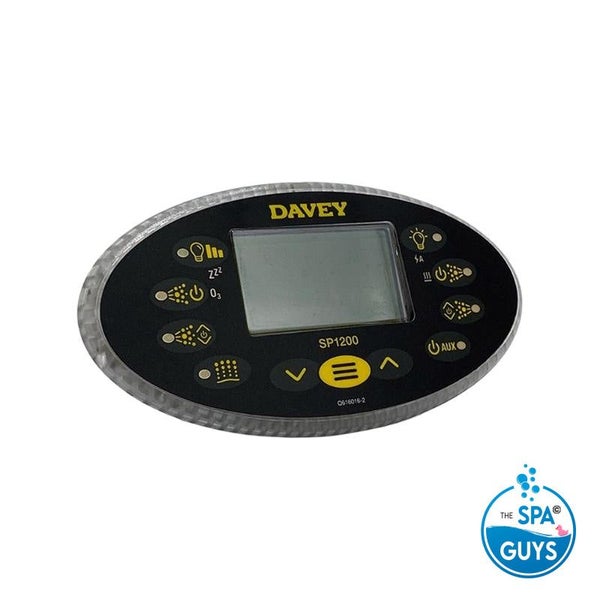Davey/Spa-Quip Sp1200 Oval Touchpad And Overlay Carousel 1