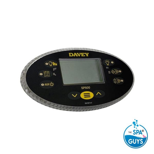 Davey/Spa-Quip Sp800 Oval Touch Pad And Overlay Carousel 1