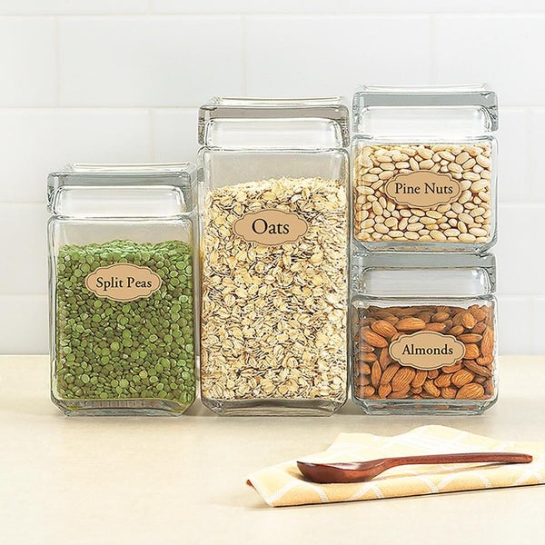 Avery Bkraft Scroll Multi Labels A6 Oval 57.1mm x 28.6mm 4up 6 Sheets Carousel 2