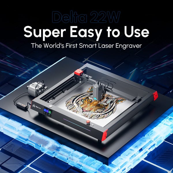 AlgoLaser Delta 22W Smart Laser Engraver and Cutter Carousel 1