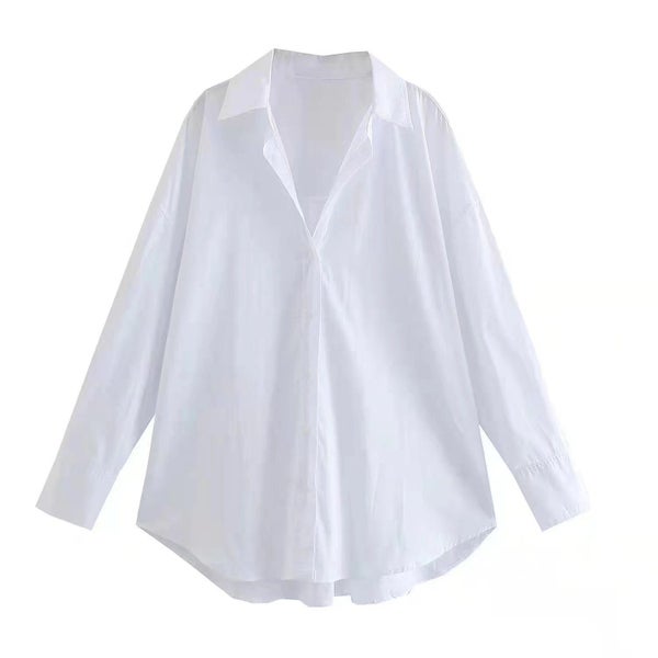Women Shirt Multicolour Button Up Shirt Women Summer Long Sleeve Top Carousel 1
