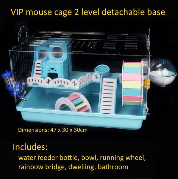 Mouse Cage VIP Series 3 Detachable Base SBP1 Carousel 1