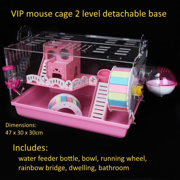 Mouse Cage VIP Series 3 Detachable Base SBP1 Carousel 2