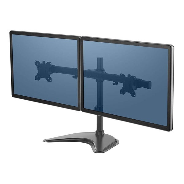 Fellowes Professional Series Freestanding Dual Horizontal Monitor Mount Carousel 1