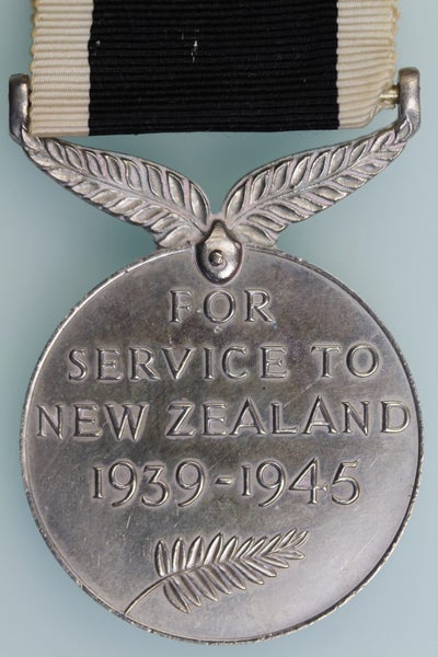 WWII 1939-1945 NEW ZEALAND WAR SERVICE MEDAL Carousel 1