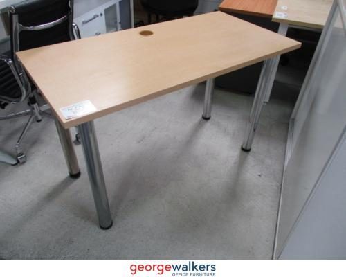 PR4776 - Maple Straight Desk Carousel 1