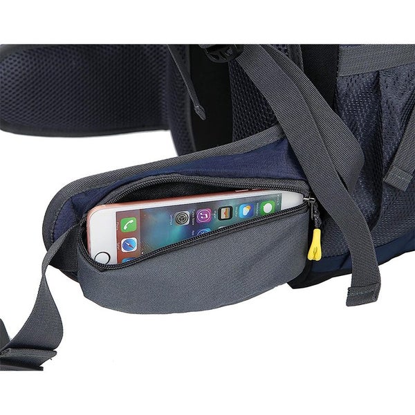 50L Hiking Backpack Camping Backpack Lightweight Travel Backpack (Blue) Carousel 7