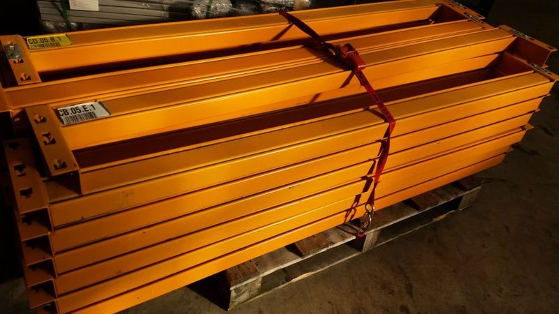4 x Used Pallet Racking Box Beams Carousel 1