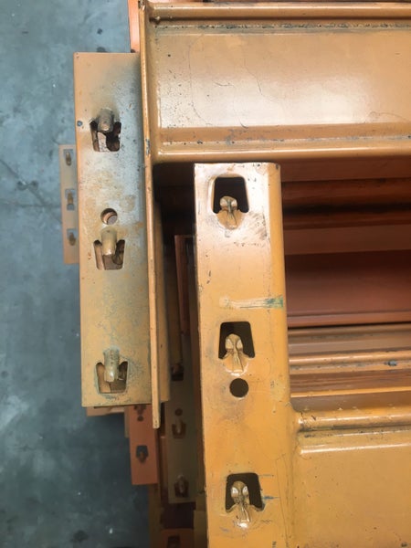 4 x Used Pallet Racking Box Beams Carousel 2