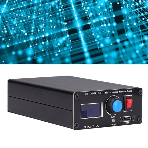 Mini Automatic Antenna Tuner 0.96in Display USB Radio 1.8-55Mhz ATU-100 Carousel 2