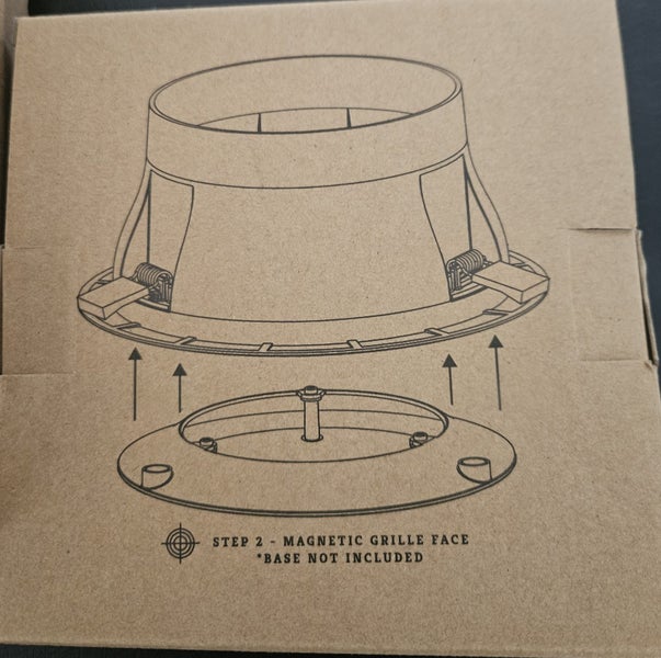 VYNCO AIR BOND GRILLE WITH BOND MAGNETIC BASE INCLUDED - NEW Carousel 4
