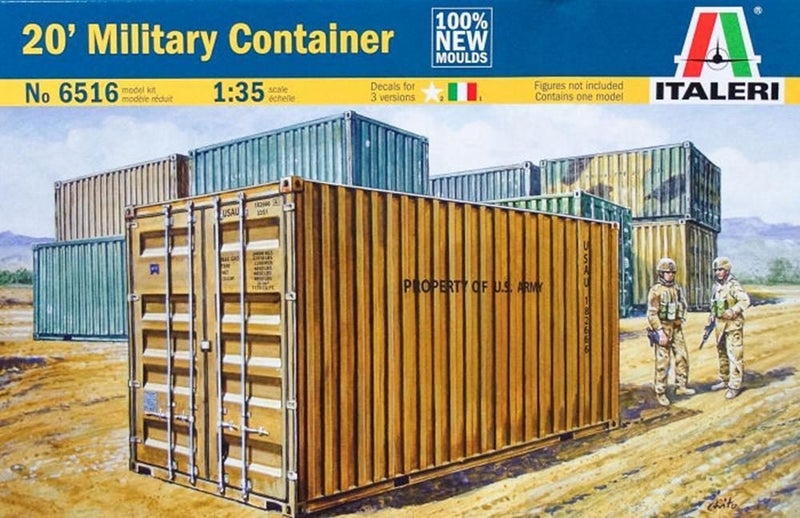 Italeri 1:35 6516 20" Military Container Carousel 1