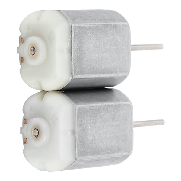 1 Pair 22mm Long Shaft Car Door Lock Actuator Motor Carousel 3