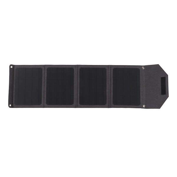 24W Solar Panels Dual USB DC TYPE C Output Portable Solar Charger Carousel 1